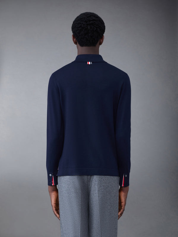 MERINO JERSEY STRIPE INTARSIA SHIRT - image 2