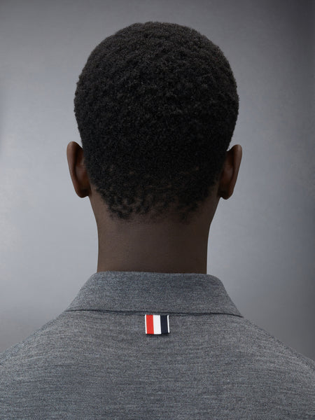 FINE MERINO WOOL 4-BAR POLO