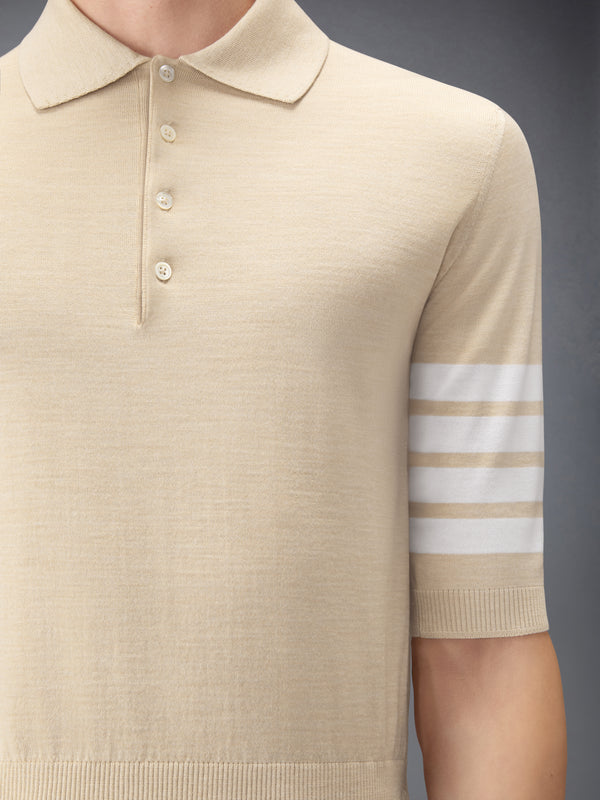FINE MERINO WOOL 4-BAR POLO - image 5