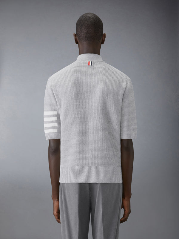 LINEN COTTON 4-BAR RELAXED FIT POLO - image 2