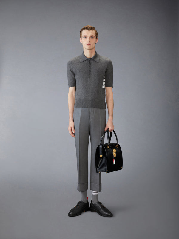 COTTON 4-BAR RELAXED FIT POLO - image 3