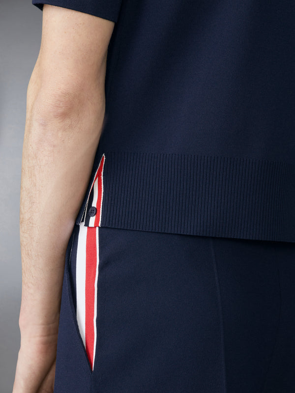 STRETCH VISCOSE TENNIS POLO - image 5