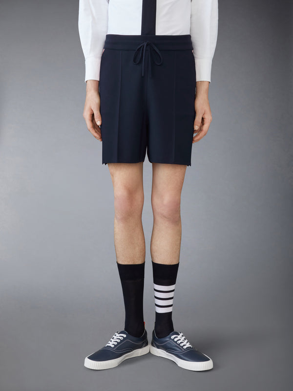 STRETCH VISCOSE TENNIS SHORTS - image 1