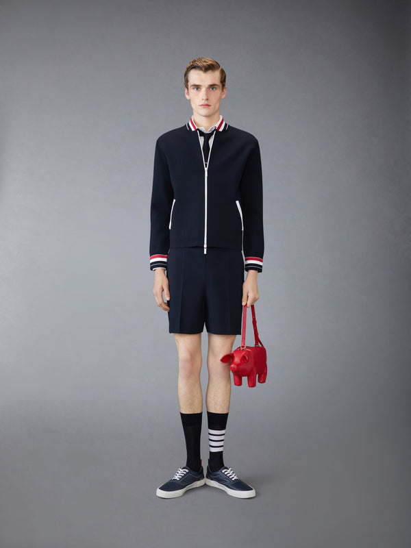 STRETCH VISCOSE TENNIS SHORTS - image 3