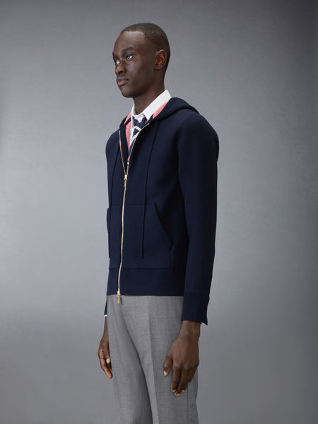 COTTON FLORAL HECTOR HOODIE NAVY