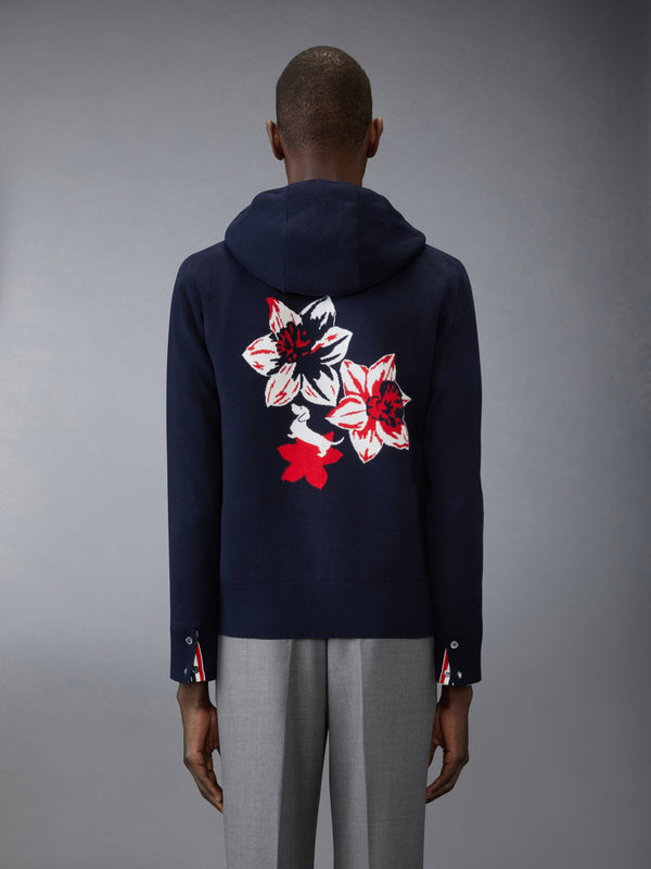 COTTON FLORAL HECTOR HOODIE - image 3