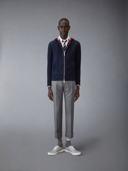 COTTON FLORAL HECTOR HOODIE NAVY