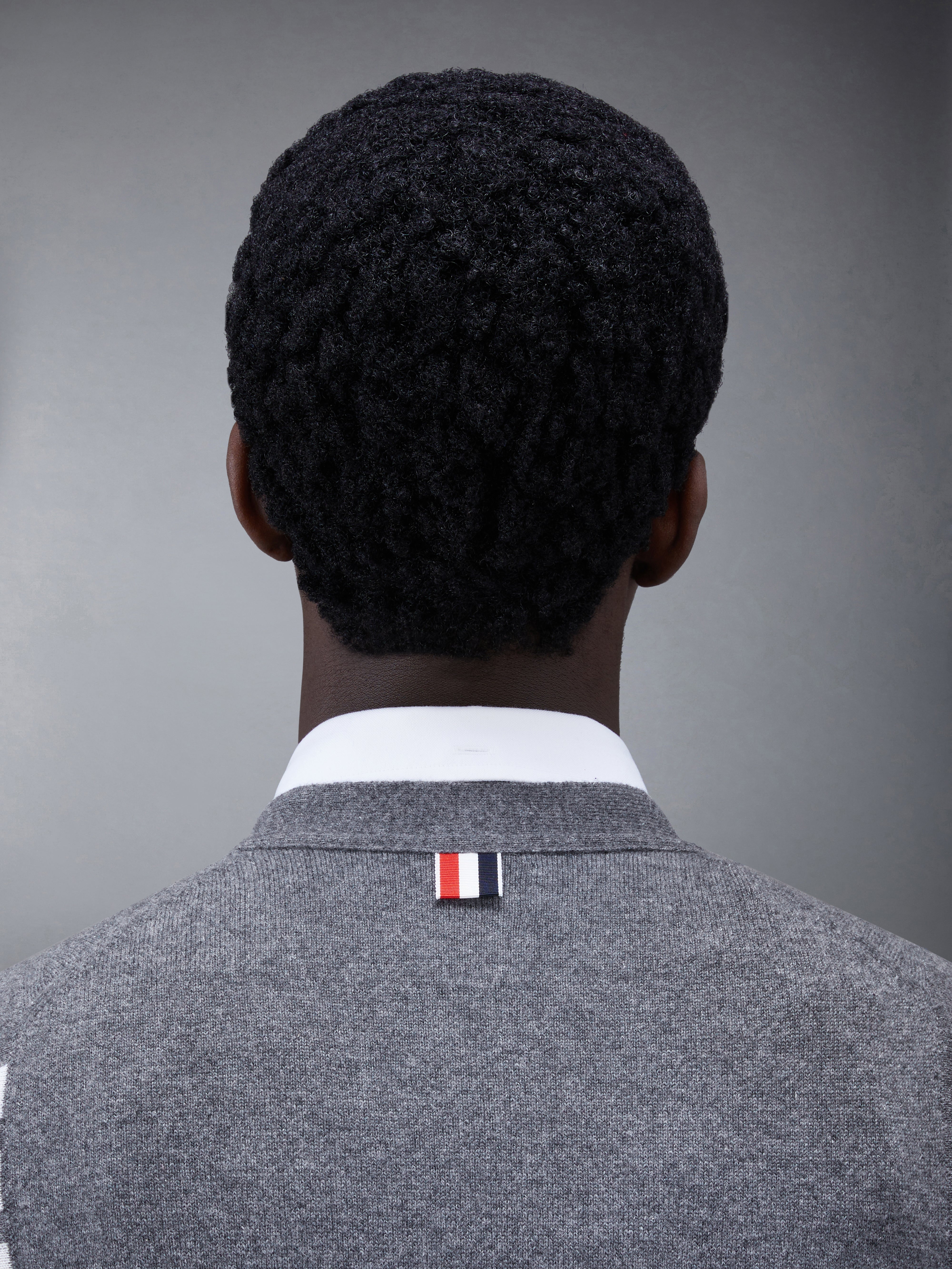 THOM BROWNE ネイビー カシミヤニットベスト THOM BROWNE ネイビー カシミヤニットベスト（Thom Browne
