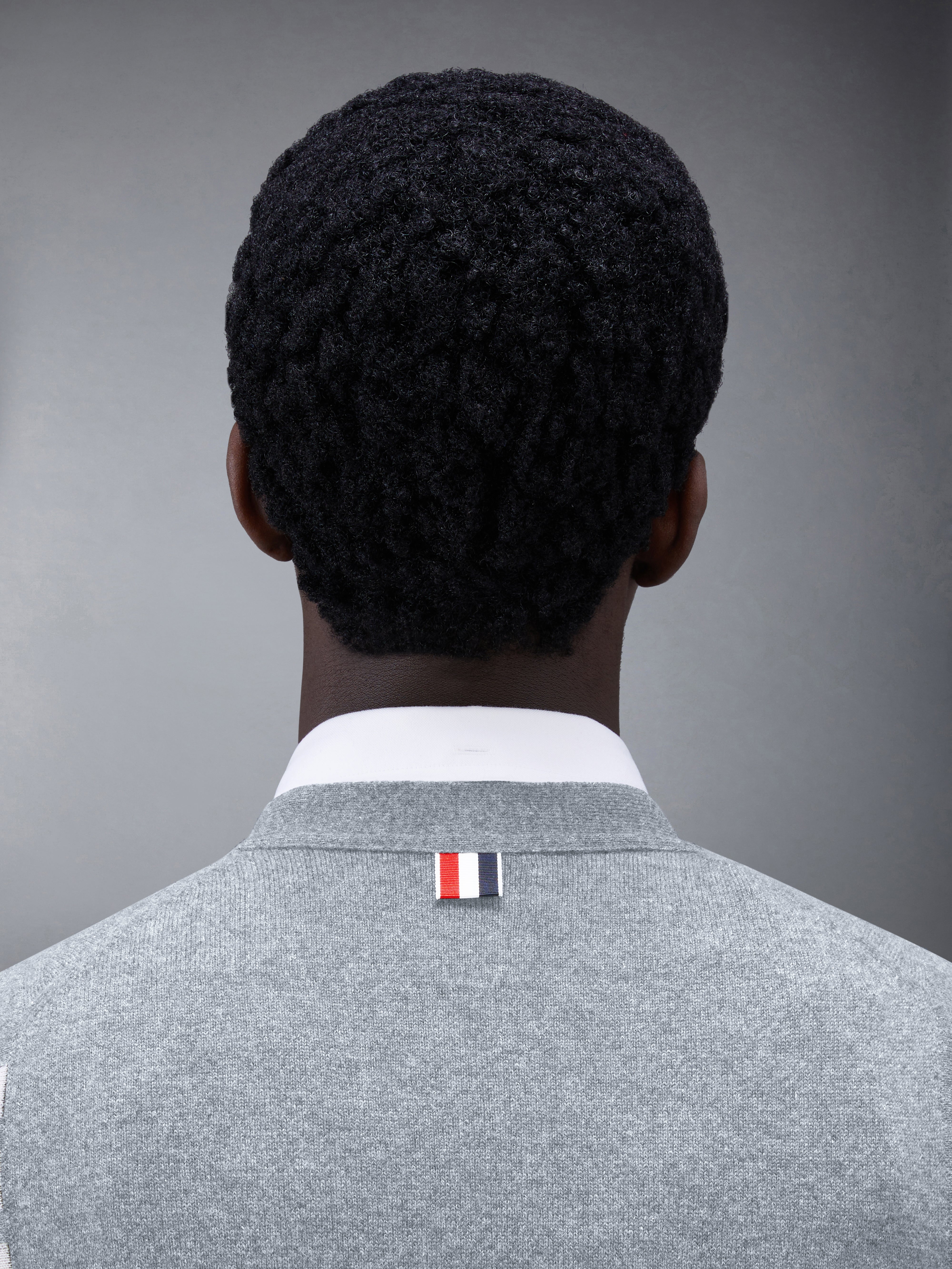 カシミア 4 バー クラシック カーディガン ベスト | Thom Browne