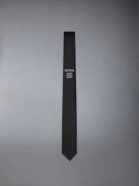 SILK BROWNE 65 TIE BLACK
