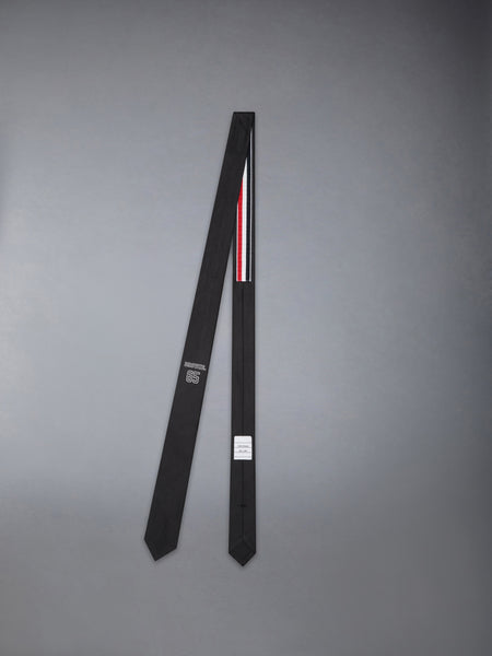 SILK BROWNE 65 TIE BLACK