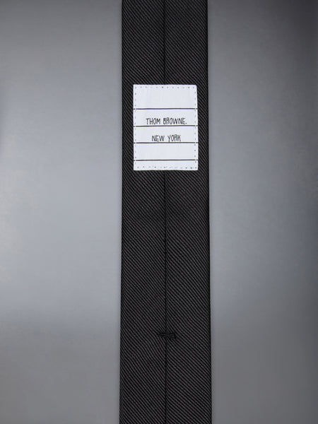 SILK BROWNE 65 TIE BLACK