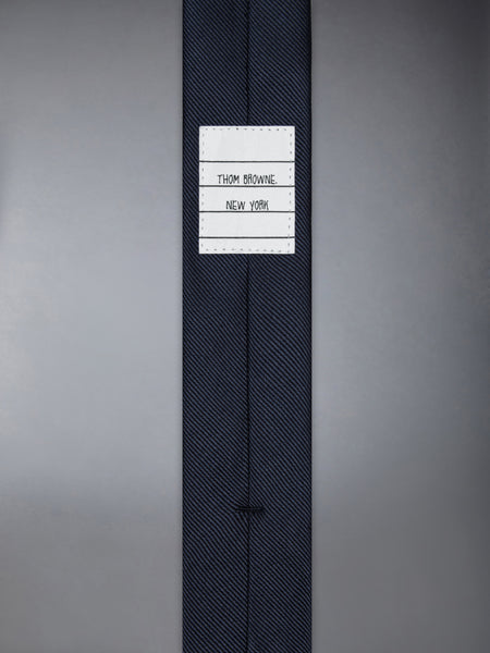 SILK JACQUARD TENNIS RWB TIE NAVY