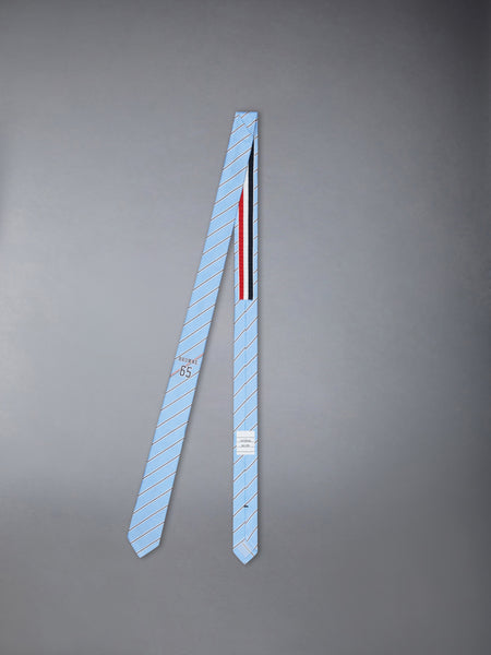 JACQUARD BROWNE 65 TIE LIGHT BLUE