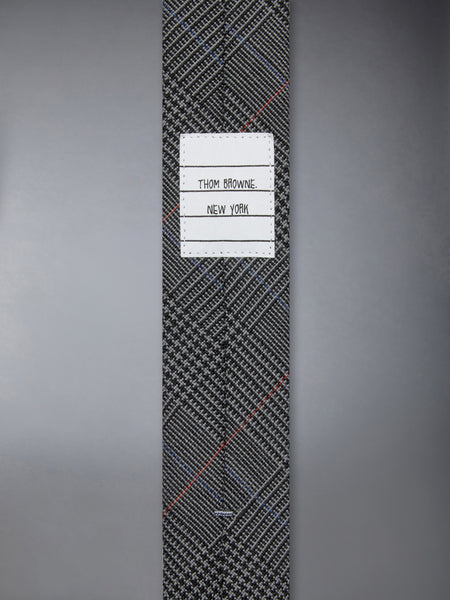 HIGH TWIST WOOL TIE DARK GREY