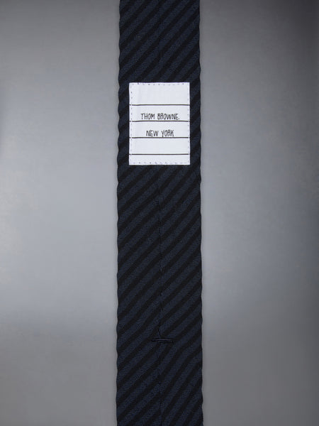 WOOL SEERSUCKER RWB TIE NAVY