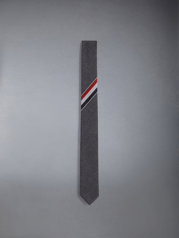 TWILL WOOL STRIPE TIE - featured image