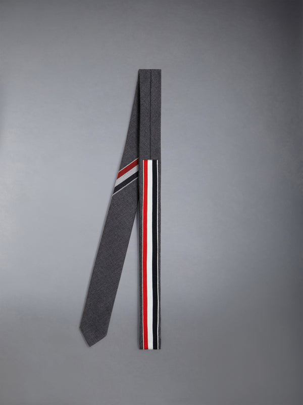 TWILL WOOL STRIPE TIE - image 2