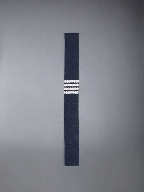 シルク 4 バー ニット タイ | Thom Browne