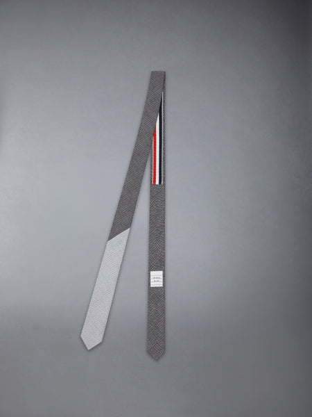 TONAL UNIVERSITY STRIPE LINEN COTTON TIE