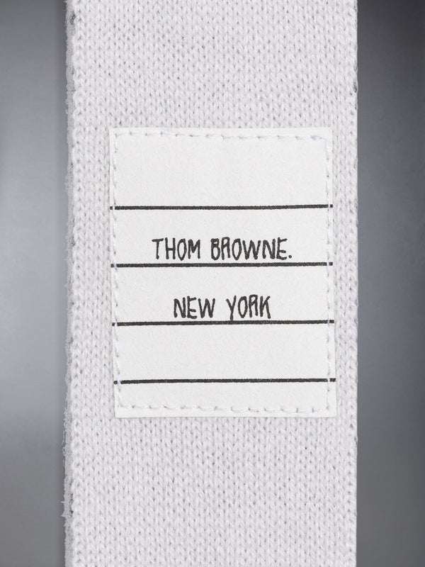 4-Bar stripe cashmere tie - image 2