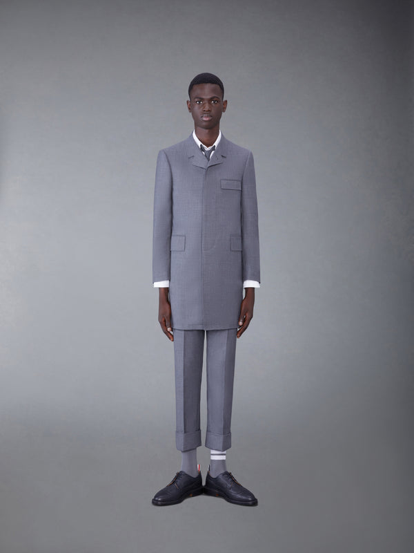 TWILL WOOL CLASSIC CHESTERFIELD OVERCOAT