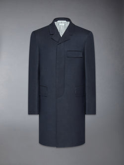 SUPER 120s TWILL CHESTERFIELD OVERCOAT