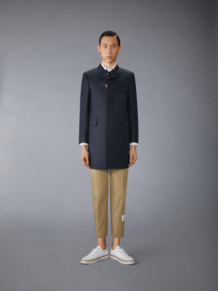 SUPER 120s TWILL CHESTERFIELD OVERCOAT