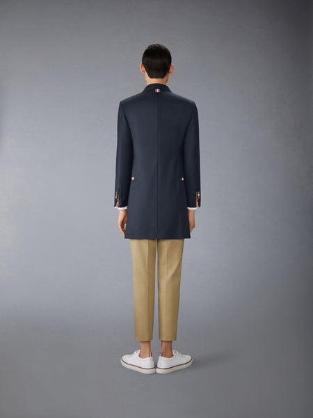 SUPER 120s TWILL CHESTERFIELD OVERCOAT