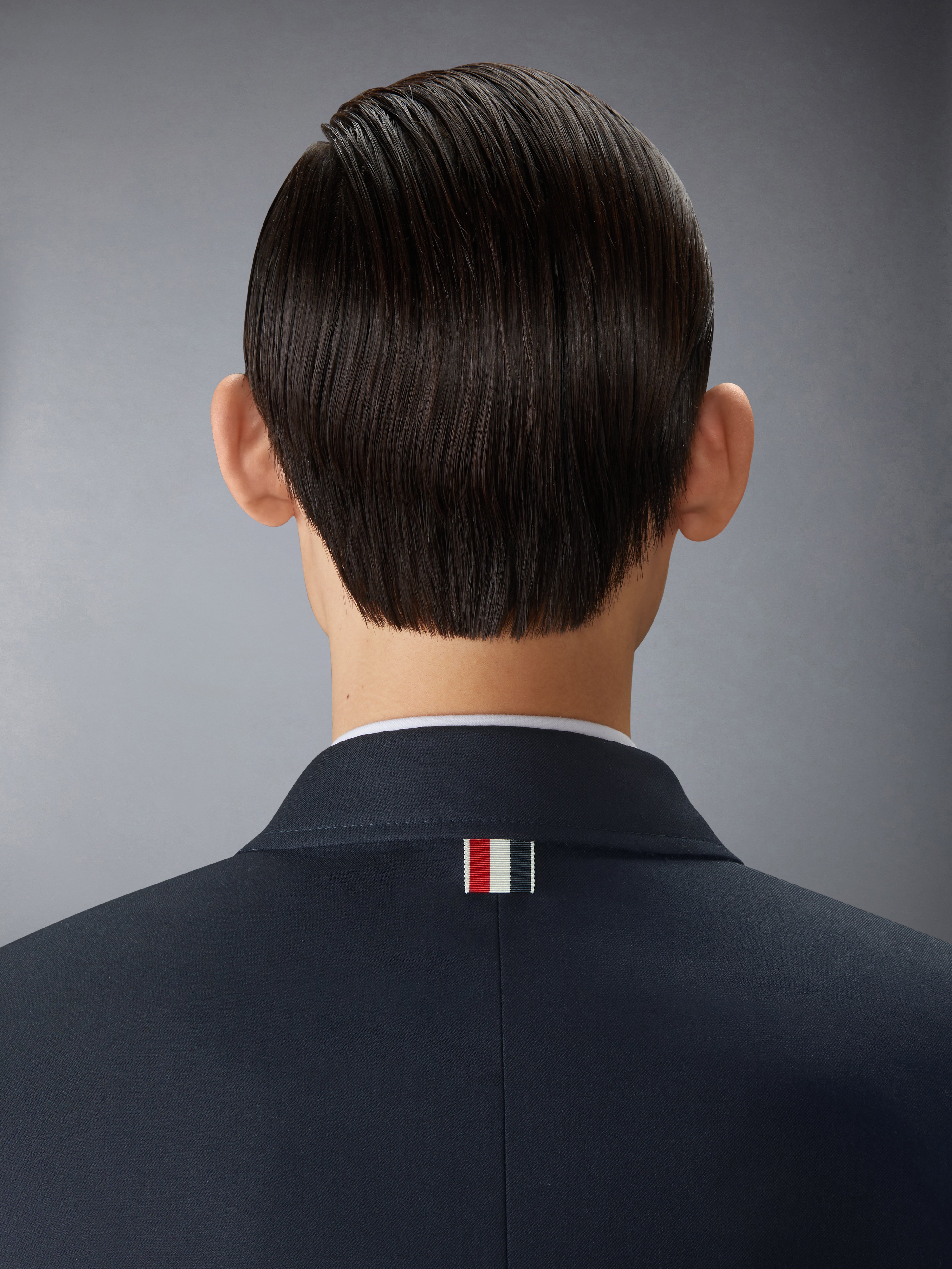 super 120s twill chesterfield overcoat | Thom Browne super 120s twill chesterfield overcoat | Thom Browne