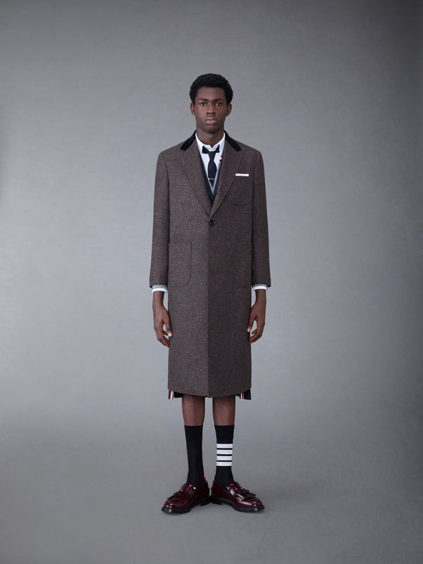 Shetland Elongated Sack Overcoat - featured image