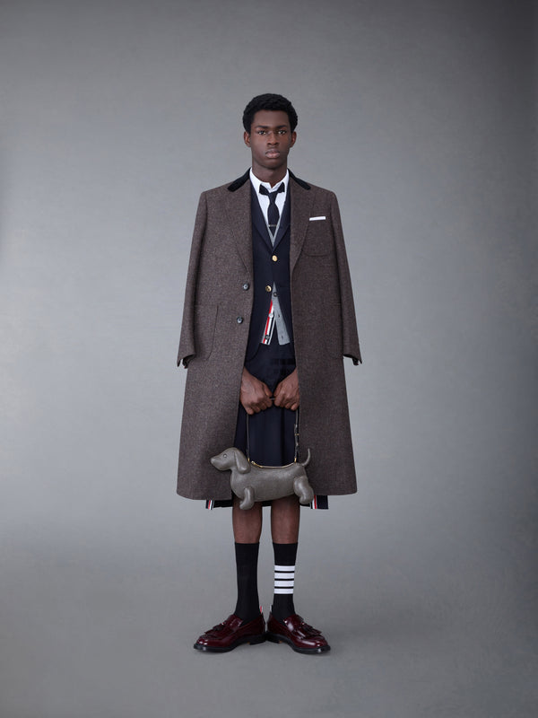 Shetland Elongated Sack Overcoat - image 3