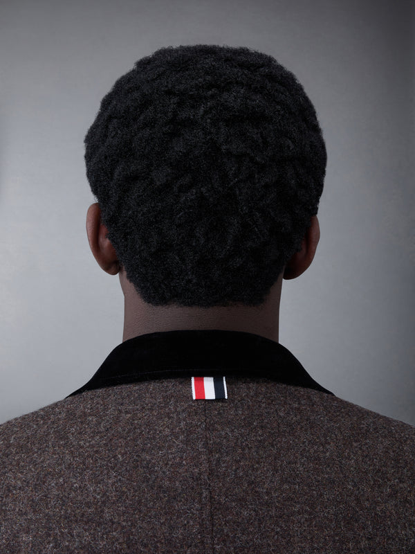 Shetland Elongated Sack Overcoat - image 4