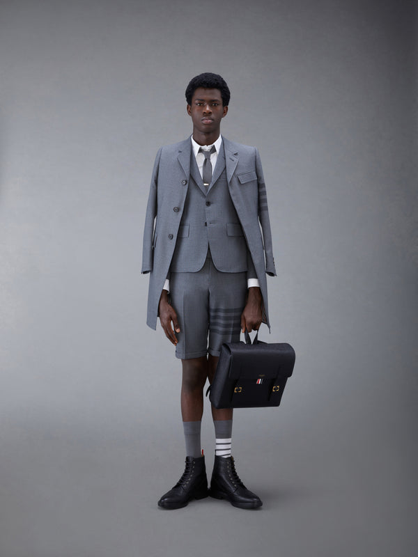 STEP TWILL SCHOOL UNIFORM HIGH ARMHOLE CHESTERFIELD OVERCOAT - image 3