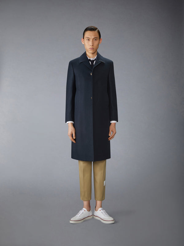 MELTON CLASSIC BAL COLLAR OVERCOAT - image 1