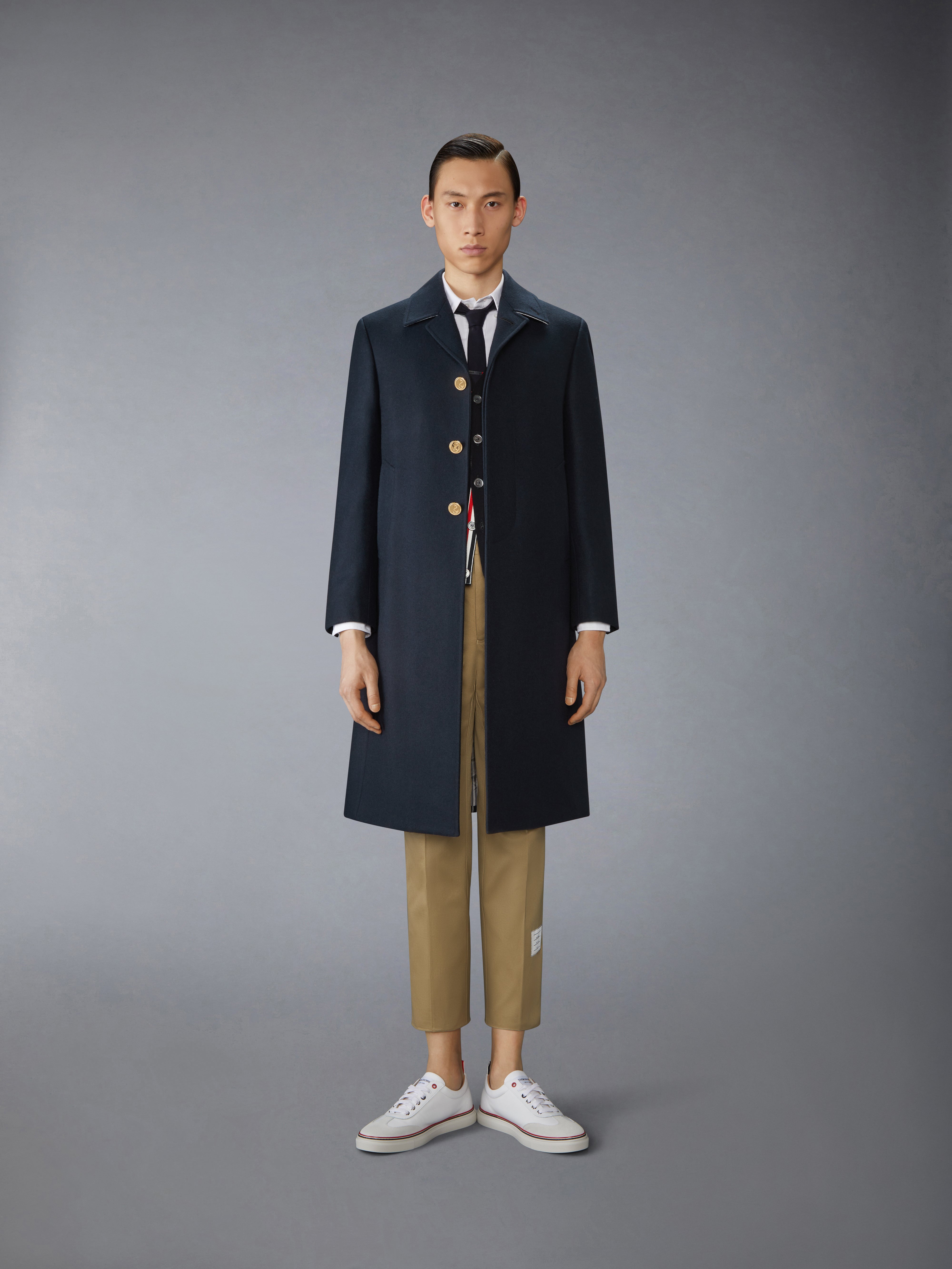ジャケット・アウター LIGHT MELTON THE BAL COLLAR COAT(BLACK) LIGHT MELTON THE BAL COLLAR COAT(BLACK)