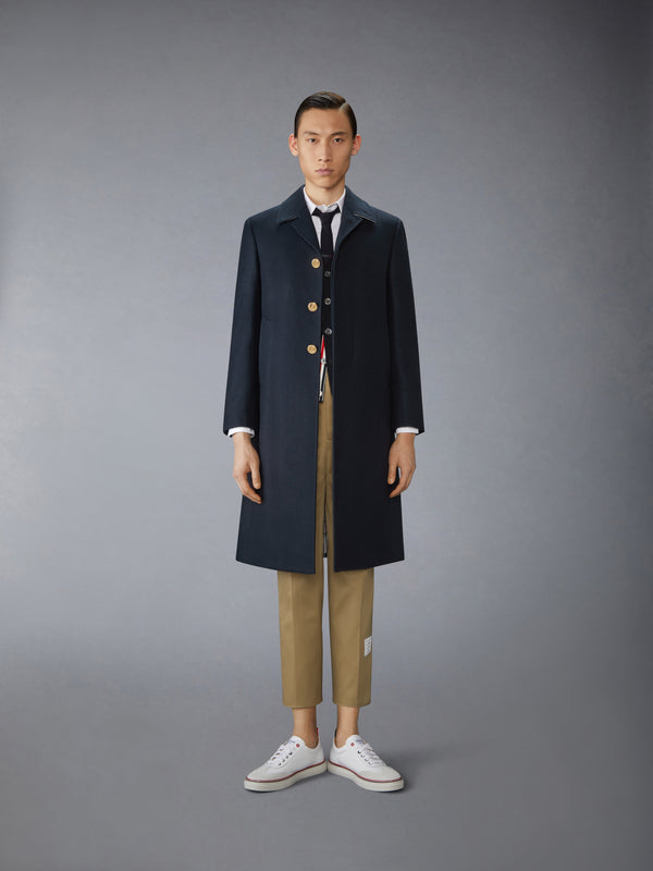 MELTON CLASSIC BAL COLLAR OVERCOAT - image 4
