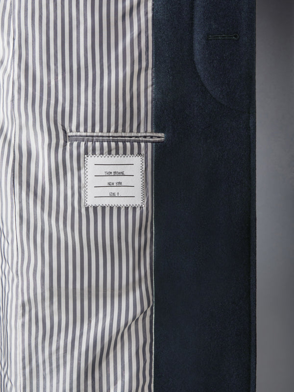 MELTON CLASSIC BAL COLLAR OVERCOAT - image 7