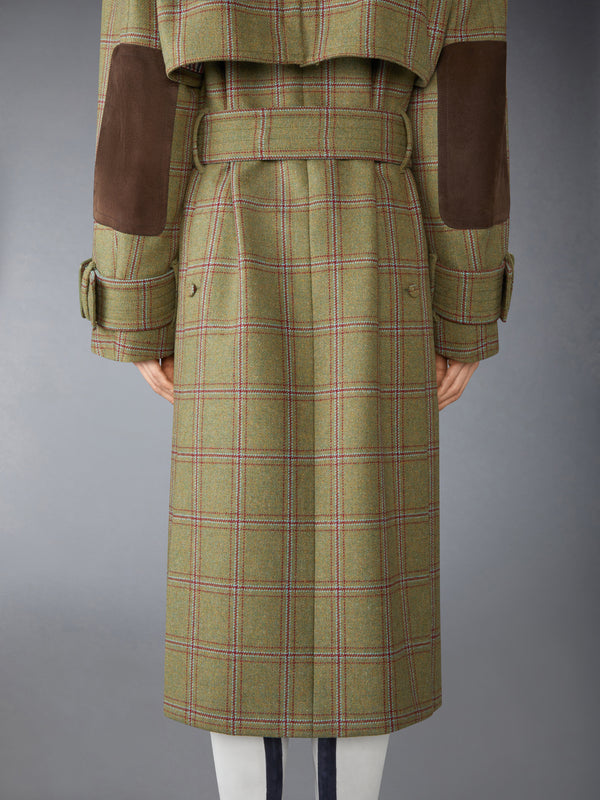 HUNTING TWEED OVERSIZED TRENCH - image 7