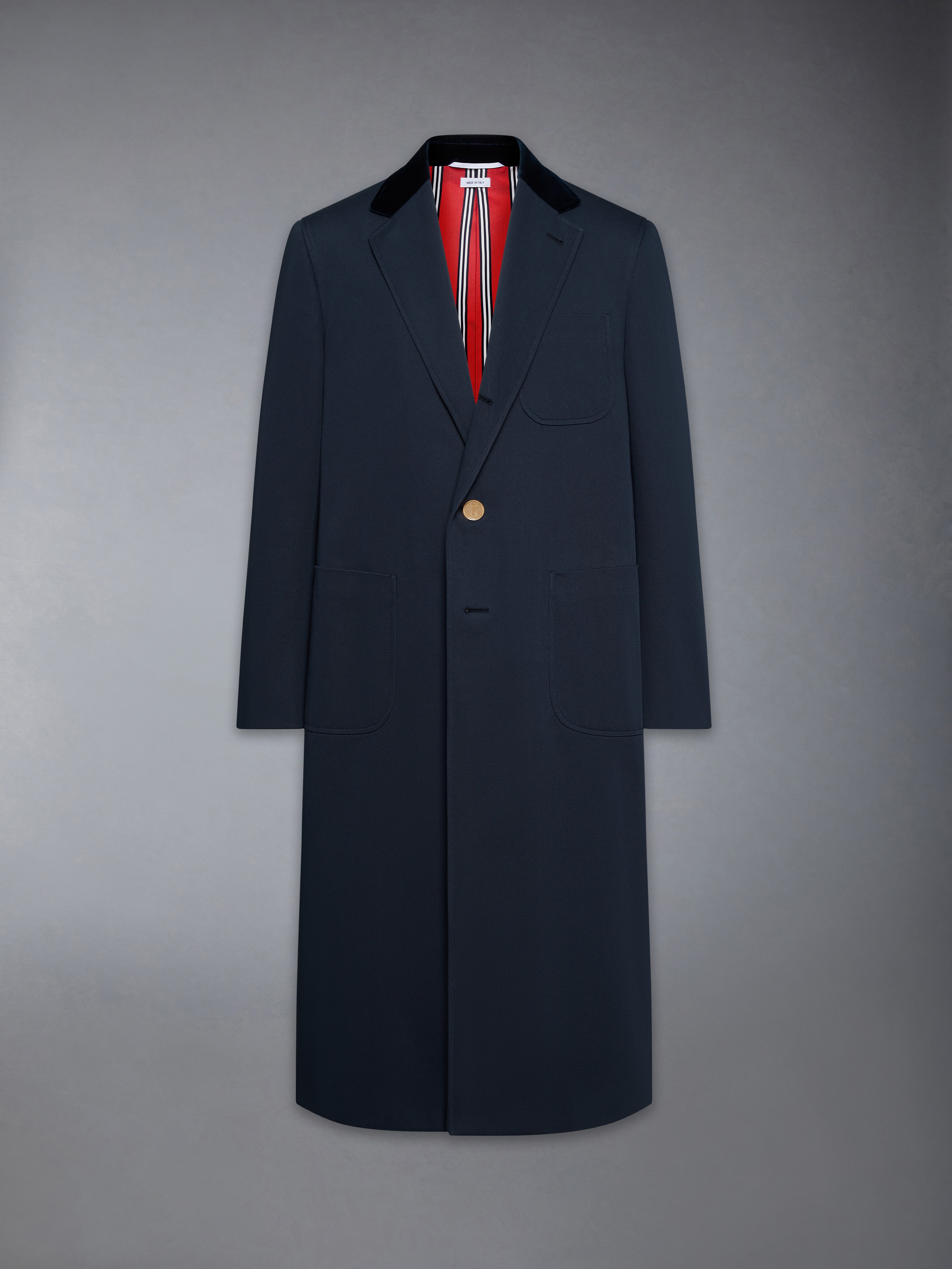 ギャバジン ロング丈オーバーコート | Thom Browne