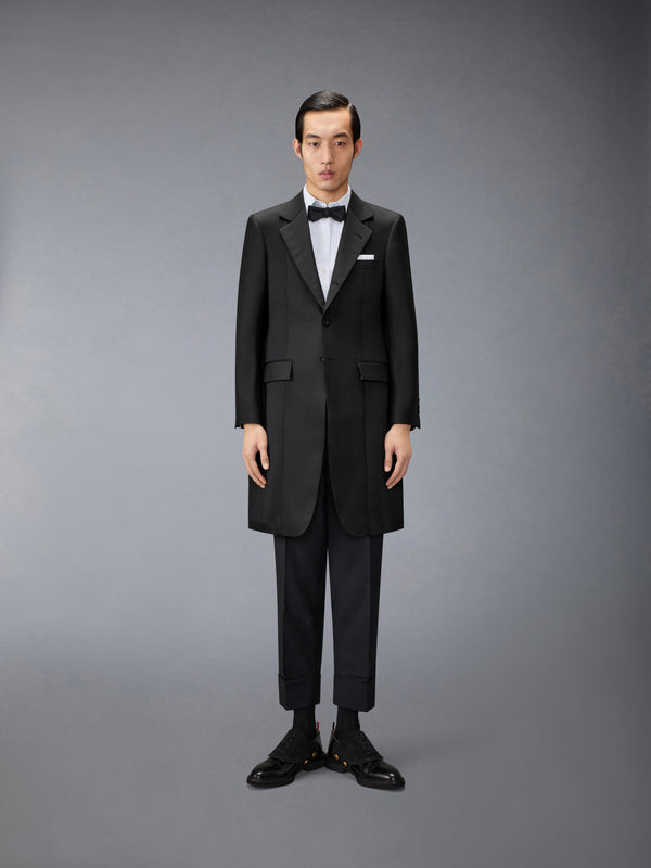 WOOL MOHAIR APRON TAILORED OVERCOAT - image 1