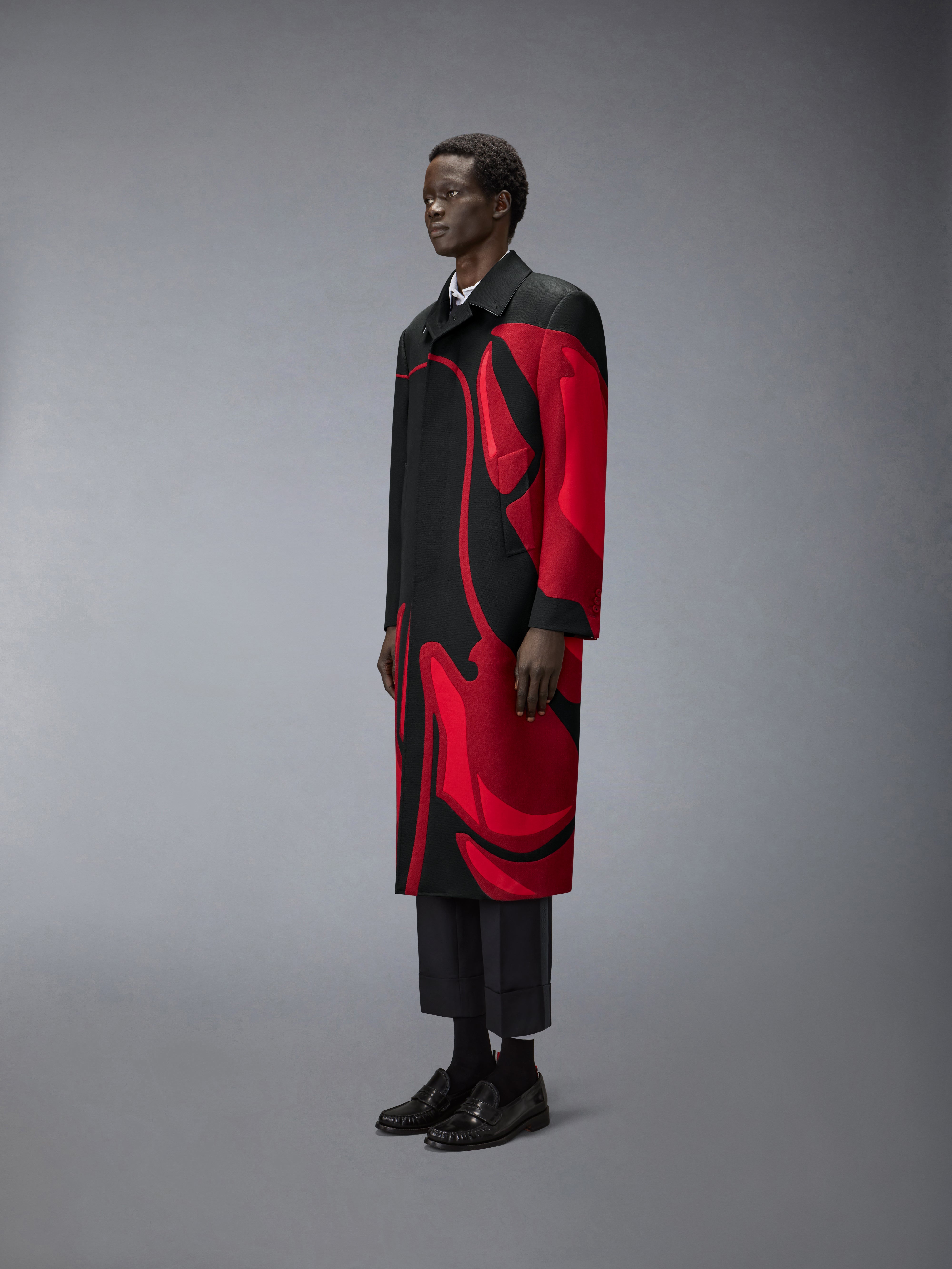 THOM BROWNE クジラ柄　テーラードジャケット　size1 Men's Outerwear - Coats & Jackets | Page 4 | Thom Browne