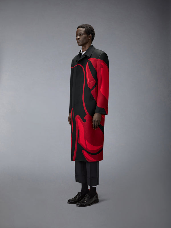 CAVARLY TWILL LOBSTER OVERCOAT - image 2