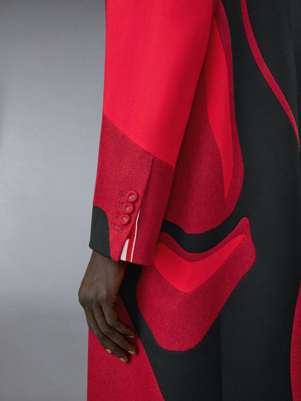 CAVARLY TWILL LOBSTER OVERCOAT - image 7