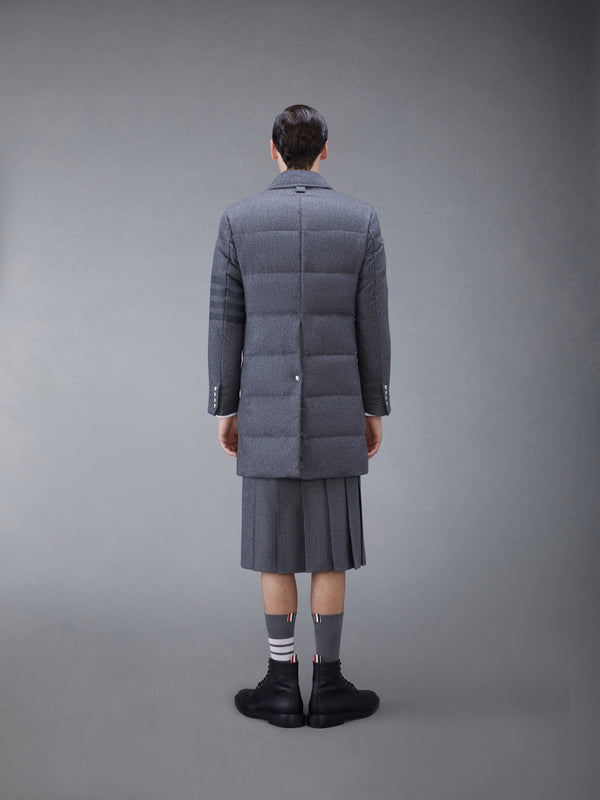 FLANNEL DOWN FILL 4-BAR CLASSIC BAL COLLAR OVERCOAT - image 2