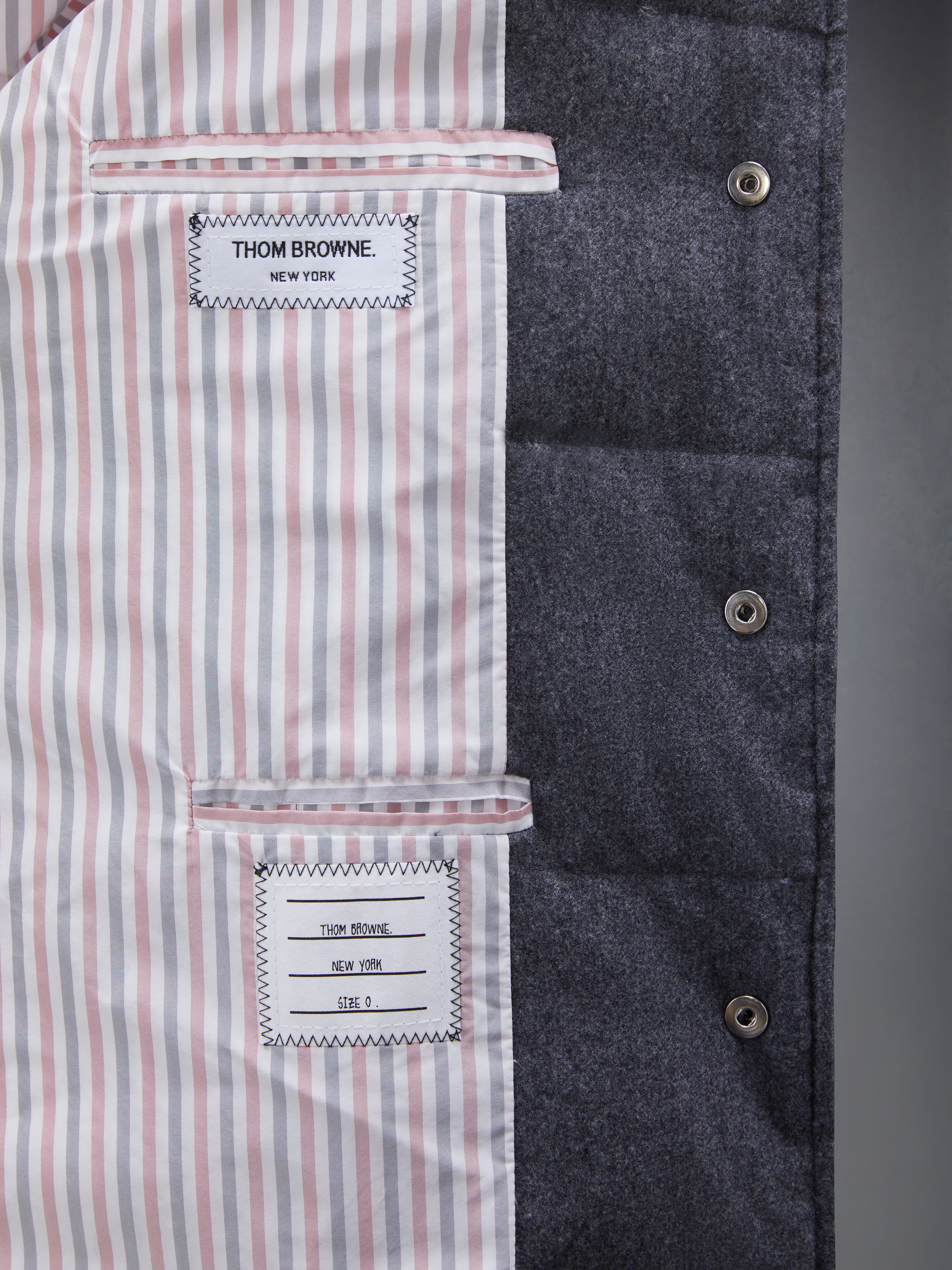 Thom Browne｜COATS (FBC357V 06393 035) Flannel 4 Bar Classic Sport Coat | Thom Browne