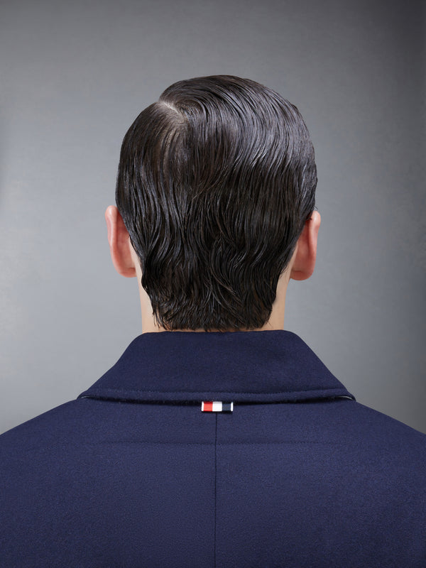 FLANNEL DOWN FILL 4-BAR CLASSIC BAL COLLAR OVERCOAT - image 5