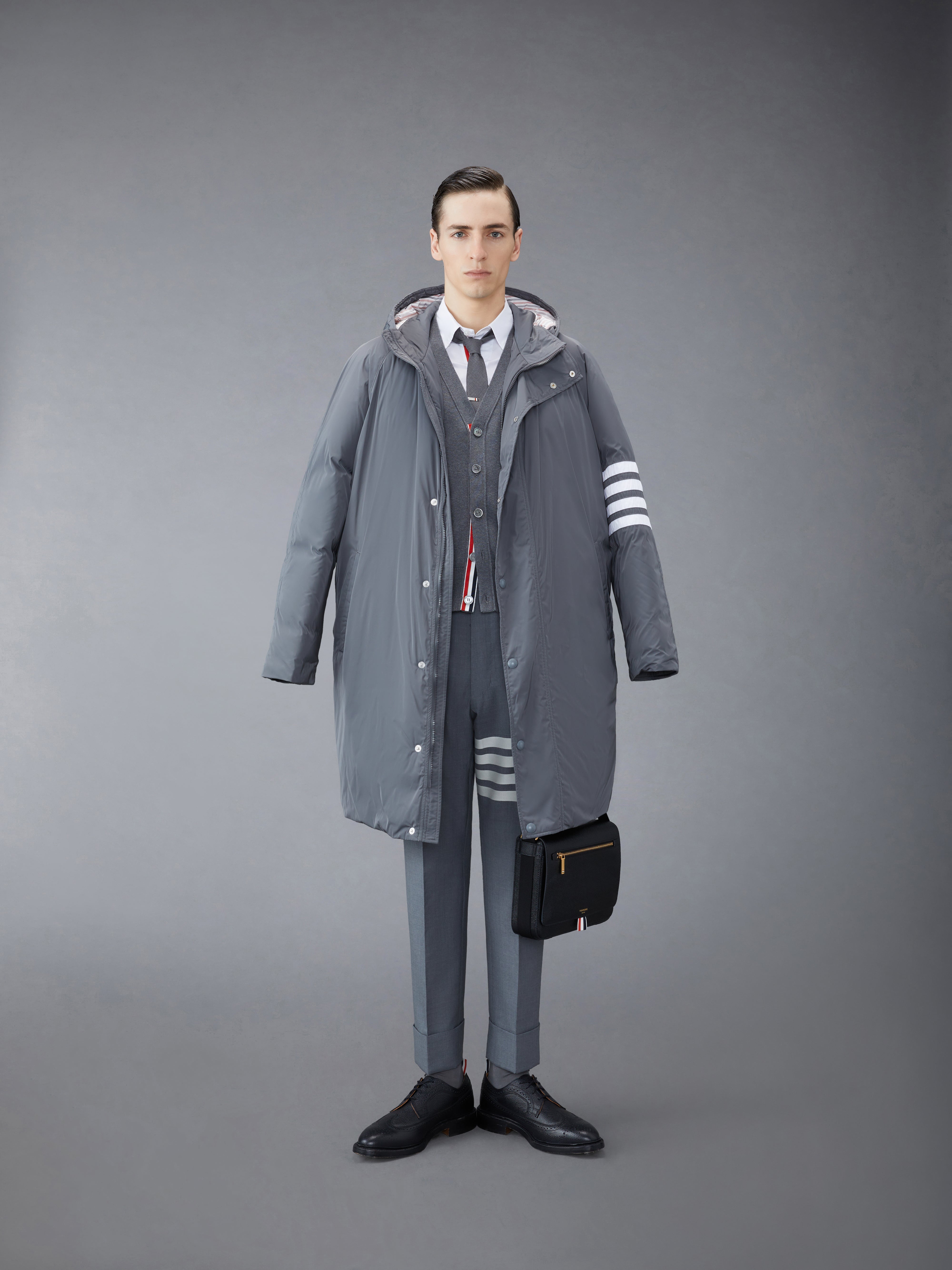 Twill 4 Bar Football Sideline Parka | Thom Browne