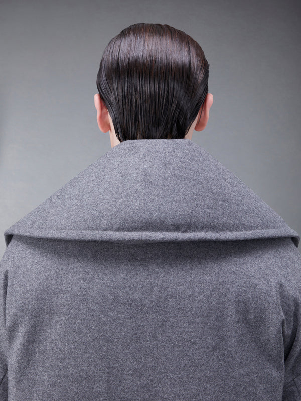 Downfilled Flannel Oversized Coat - image 5