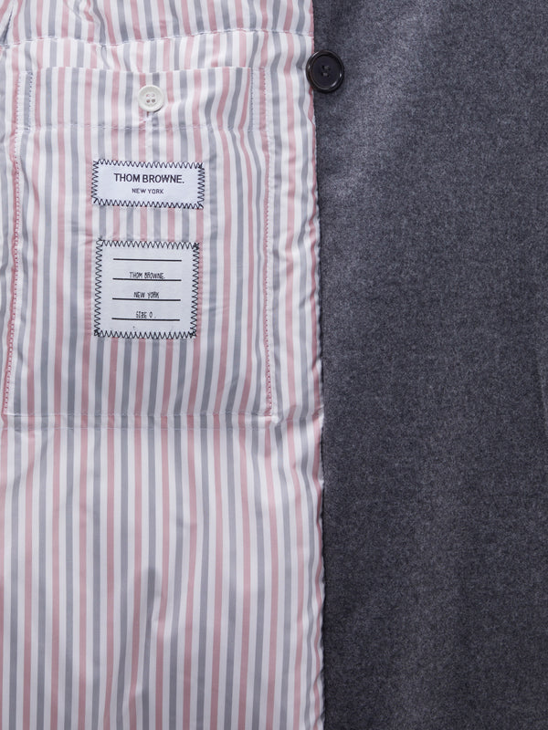 Downfilled Flannel Oversized Coat - image 6